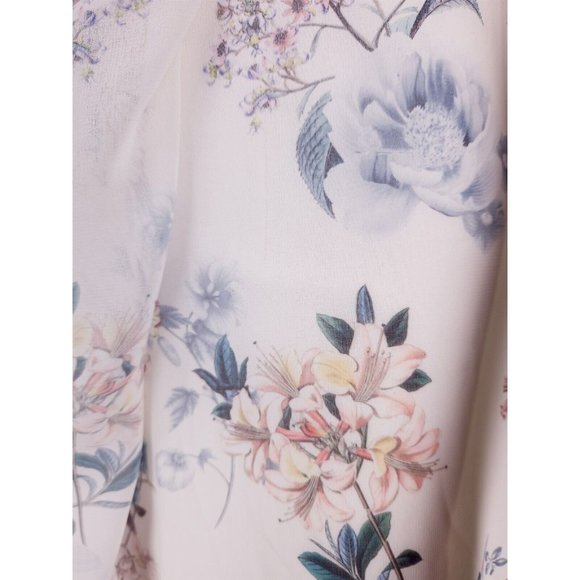 EVER NEW MELBOURNE 0 Danielle Hi-Lo Dress Floral Asymmetrical - Picture 5 of 10